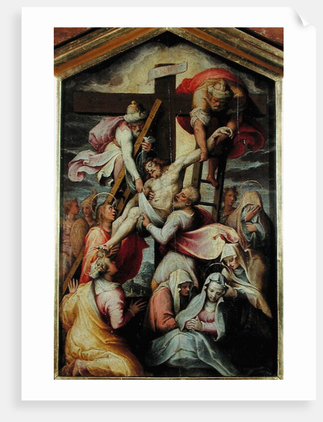 Descent from the Cross by Taddeo (attr. to) Zuccaro