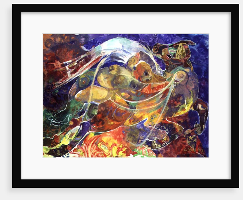 Myth and the Maiden, 1991 by Constance Stubbs