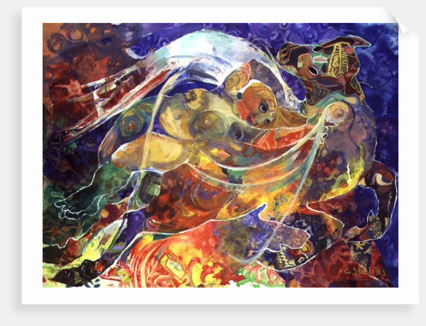 Myth and the Maiden, 1991 by Constance Stubbs