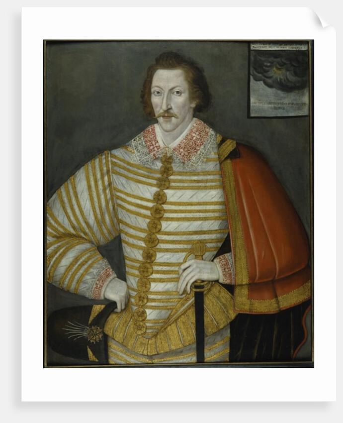 Portrait of Thomas Cavendish, the Circumnavigator, 1588-91 by John the Younger Bettes