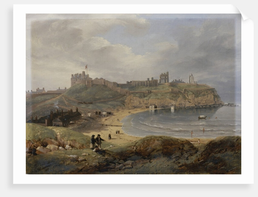 Prior's Haven, Tynemouth, 1845 by John Wilson Carmichael