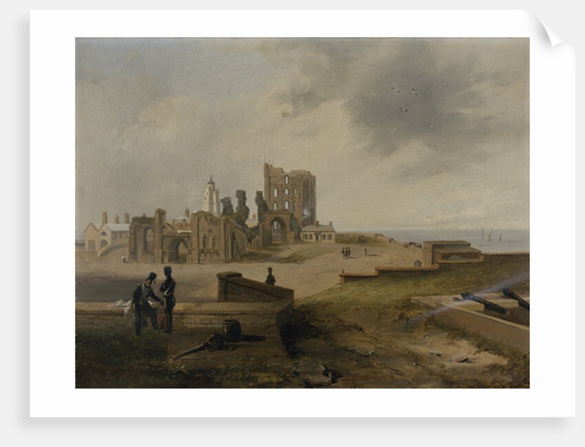 Tynemouth Priory from the East, 1845 by John Wilson Carmichael