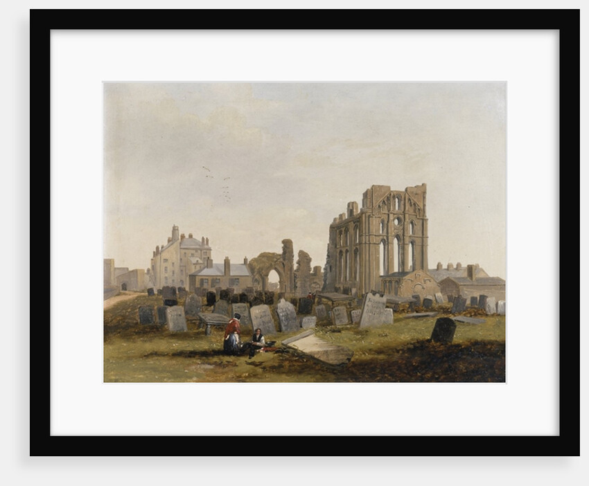 Tynemouth Priory from the East, 1845 by John Wilson Carmichael