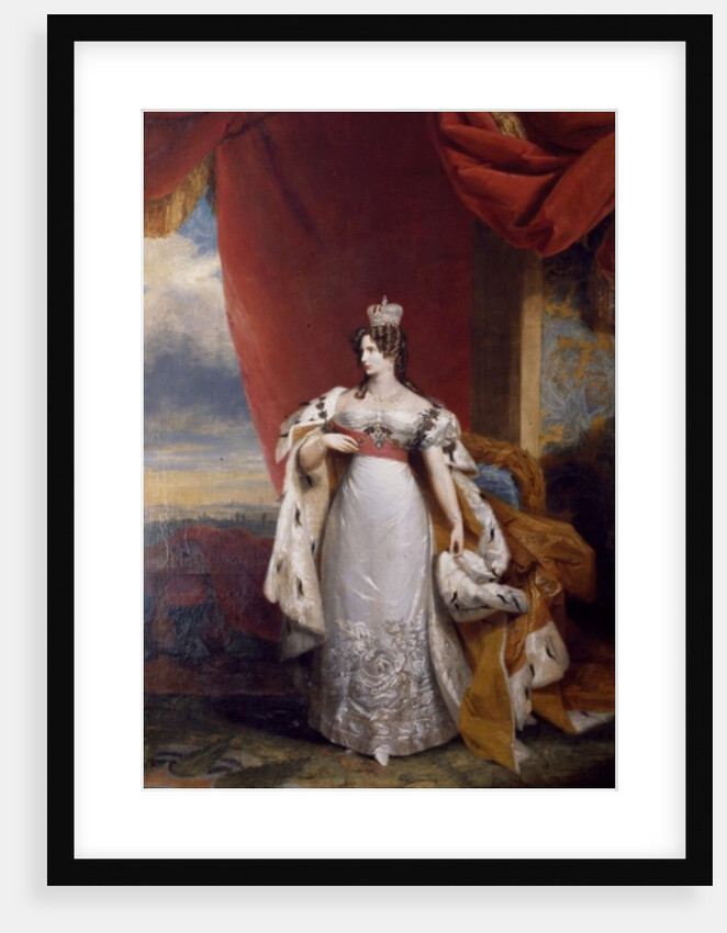 Portrait of Tsarina Alexandra Feodorovna of Russia, 1828-31 by George Dawe