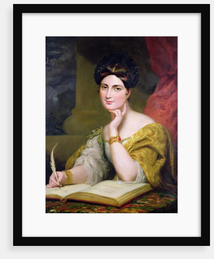 Portrait of the Hon. Mrs. Caroline Norton, 1832 by George Hayter