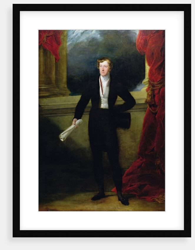 Portrait of William Spencer Cavendish, 6th Duke of Devonshire, c.1822-86 by George Hayter