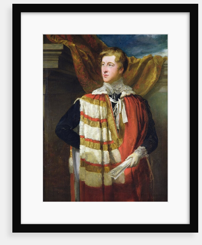 Portrait of William Spencer Cavendish, 6th Duke of Devonshire, c.1822-86 by George Hayter