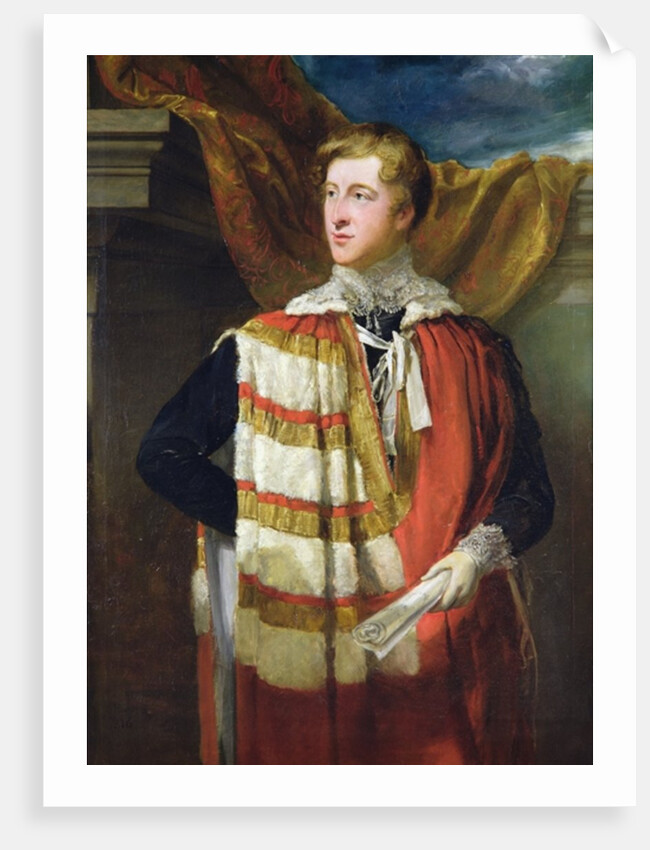 Portrait of William Spencer Cavendish, 6th Duke of Devonshire, c.1822-86 by George Hayter