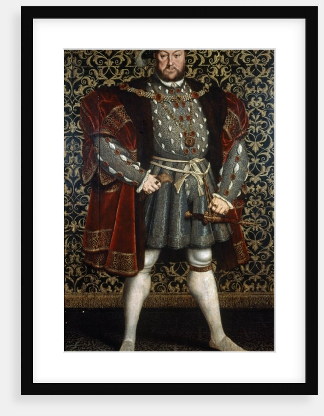 Portrait of King Henry VIII, after 1557 by Hans Holbein the Younger