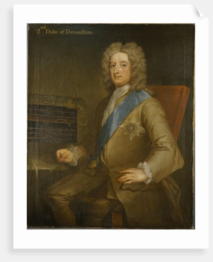 Portrait of William Cavendish, 2nd Duke of Devonshire by Charles Jervas