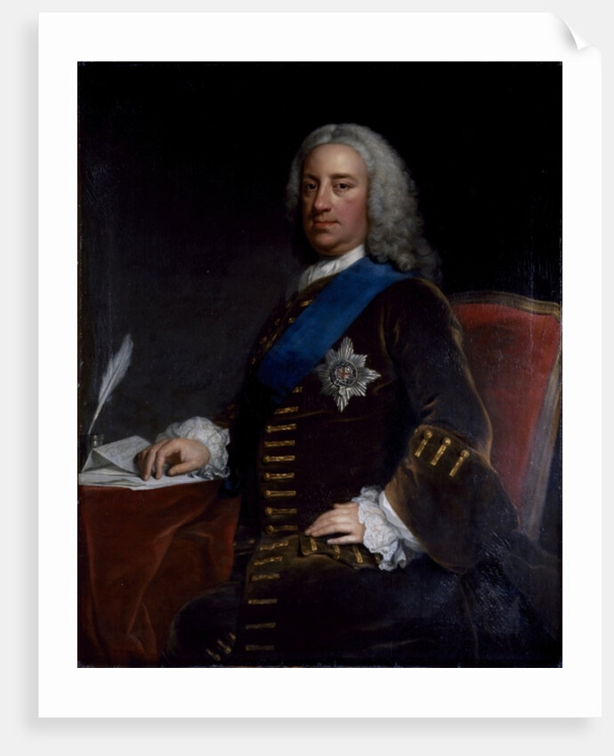 Portrait of William Cavendish, 3rd Duke of Devonshire, late 1730s-early 1740s by George Knapton