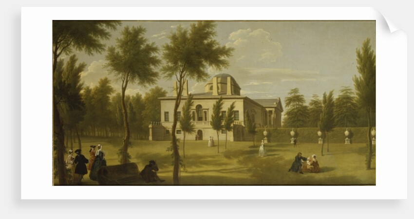 View of Chiswick Villa from the lawn, c.1735 by George Lambert