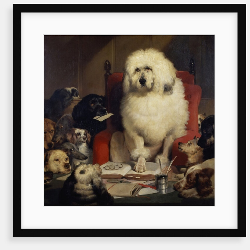 Trial by Jury, or Laying down the Law, c.1840 by Edwin Landseer