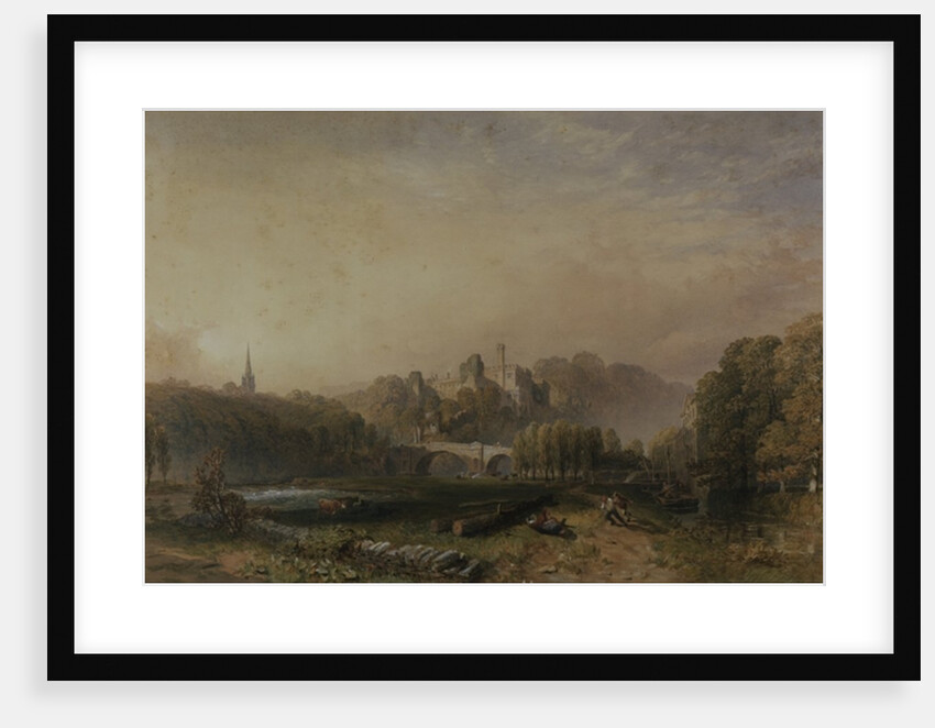View of Lismore Castle during the 6th Duke of Devonshire's alterations by Samuel Cook