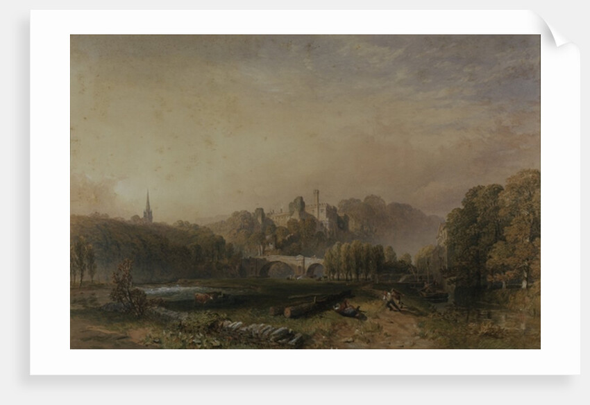 View of Lismore Castle during the 6th Duke of Devonshire's alterations by Samuel Cook