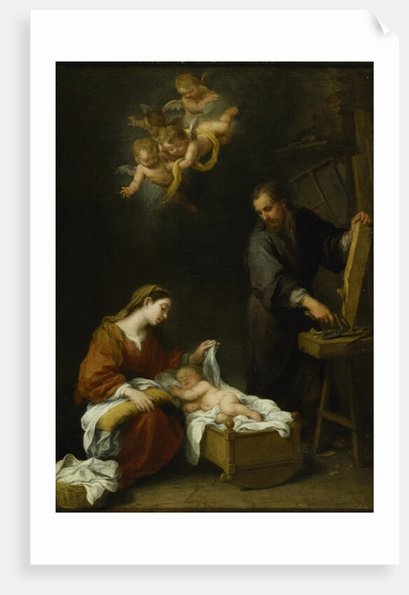 The Holy Family by Bartolome Esteban Murillo