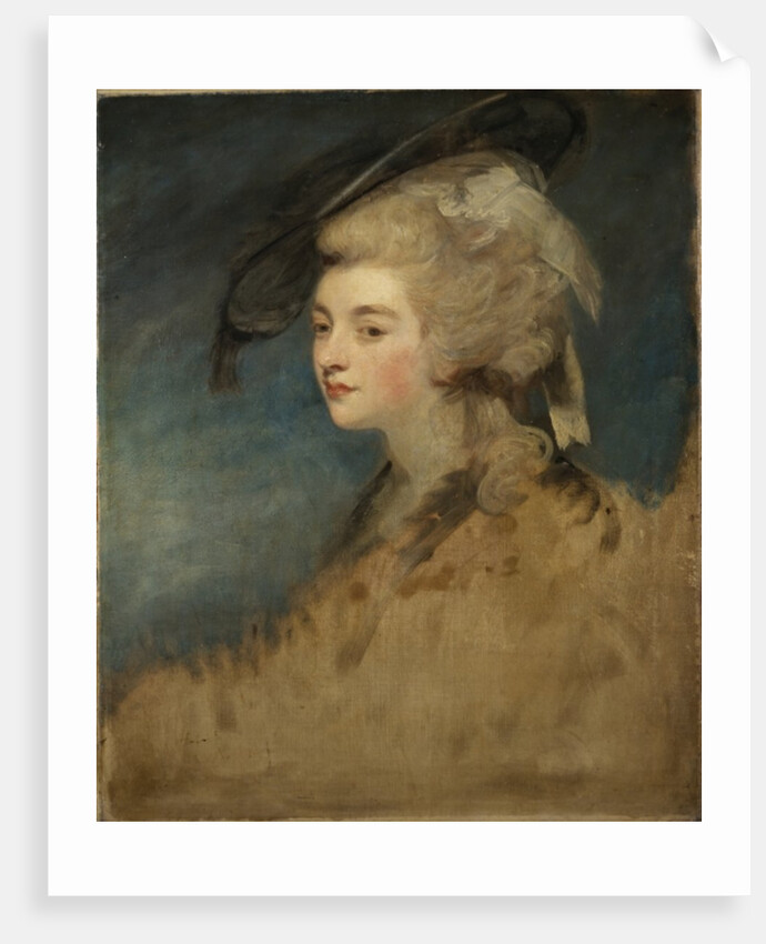 Study of Georgiana Spencer by Joshua Reynolds