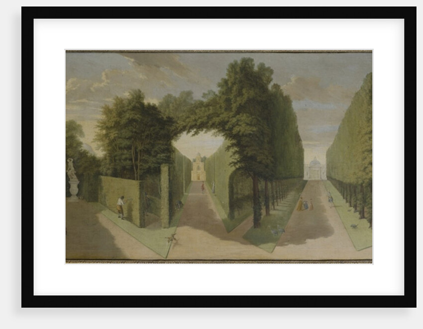 View of the Bagnio and Comed Building alleys, Chiswick Villa by Pieter Andreas Rysbrack