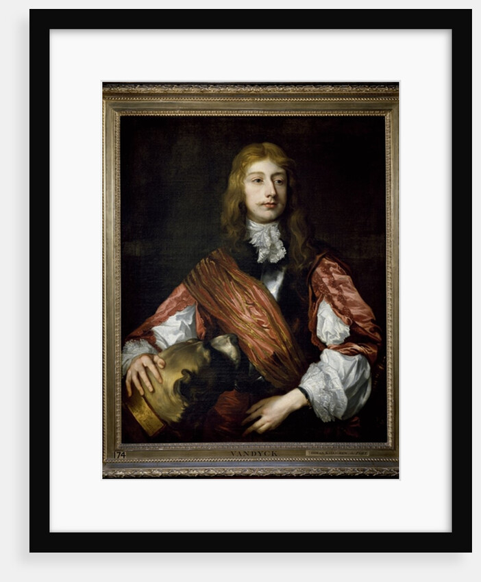 Thomas Killigrew and his dog by Anthony van Dyck