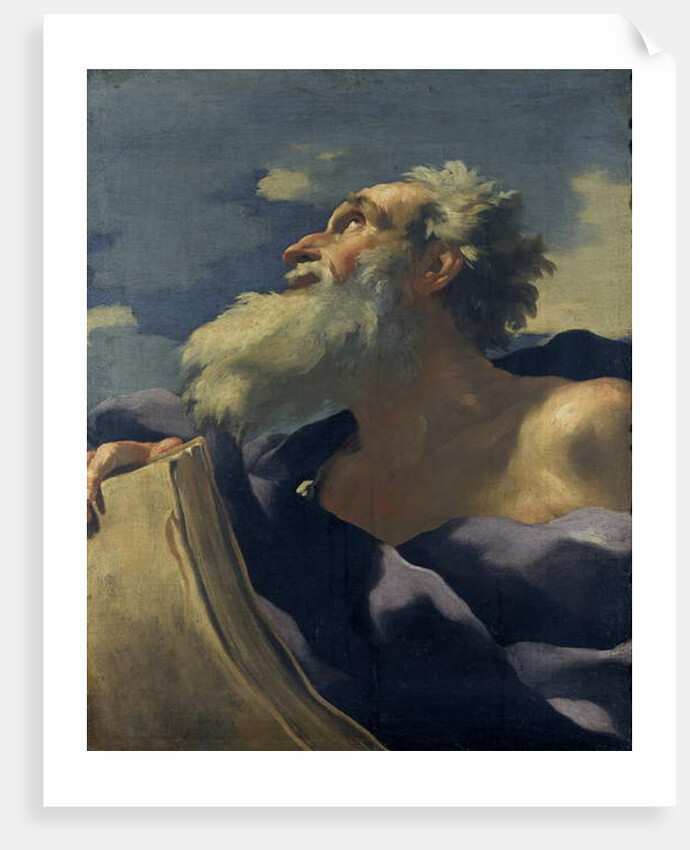 The head of a prophet, c.1627-35 by Charles Mellin