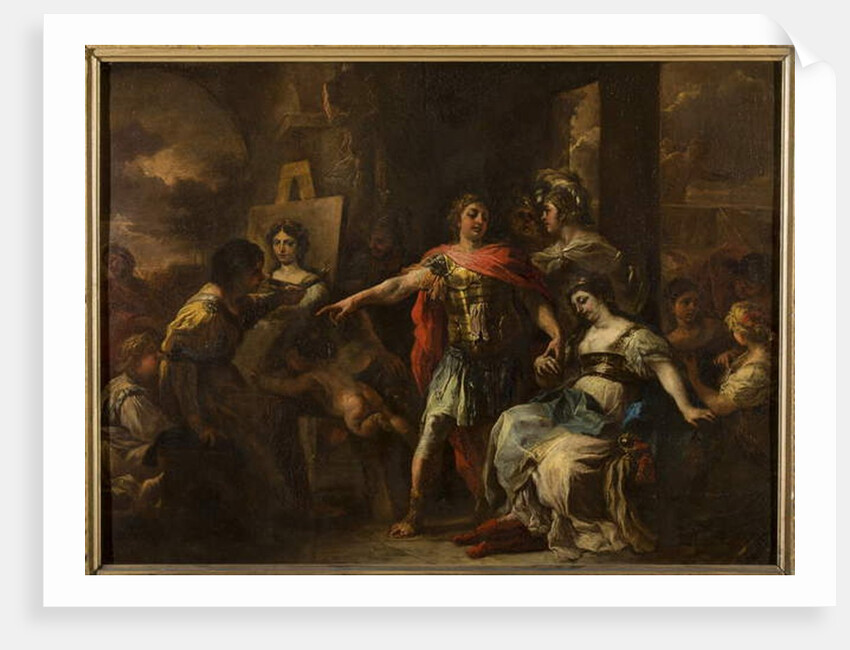 Alexander and Campaspe, before 1695 by Francesco Solimena