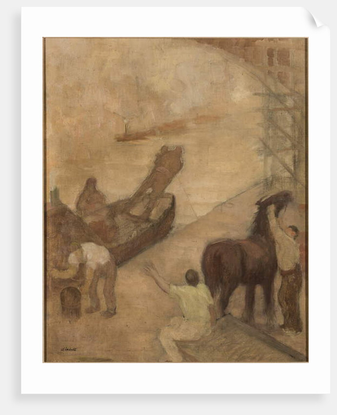 Manchester Ship Canal, 1907-10 by Adolphe Valette