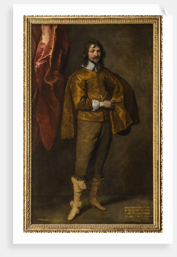 Portrait of Arthur Goodwin, 1639 by Anthony van Dyck