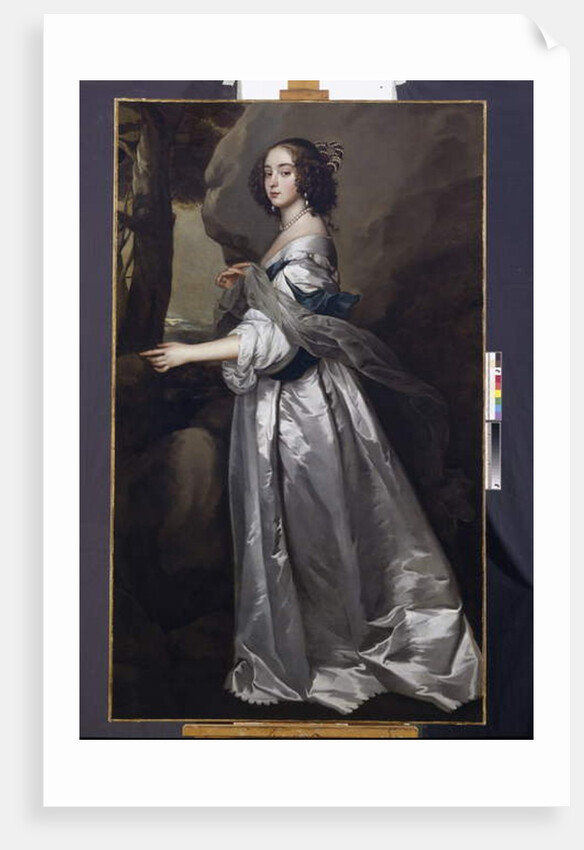 Portrait of Lady Frances Cranfield, Lady Buckhurst, later Countess of Dorset, c.1637-50 by Anthony van Dyck