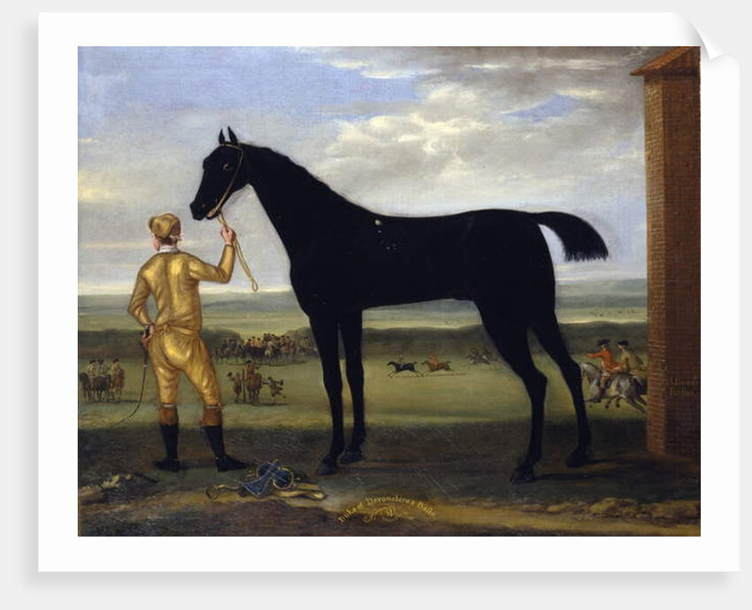 The Duke of Devonshire's racehorse 'Basto', c.1708-25 by John Wootton