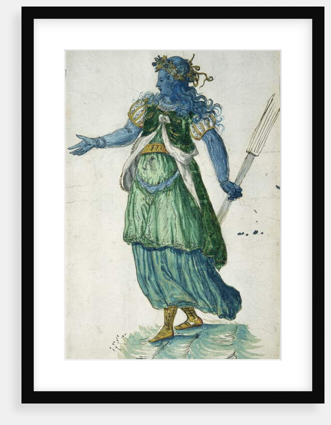 Torchbearer of Oceania, 1605 by Inigo Jones
