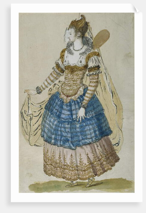 Winged masquer by Inigo Jones