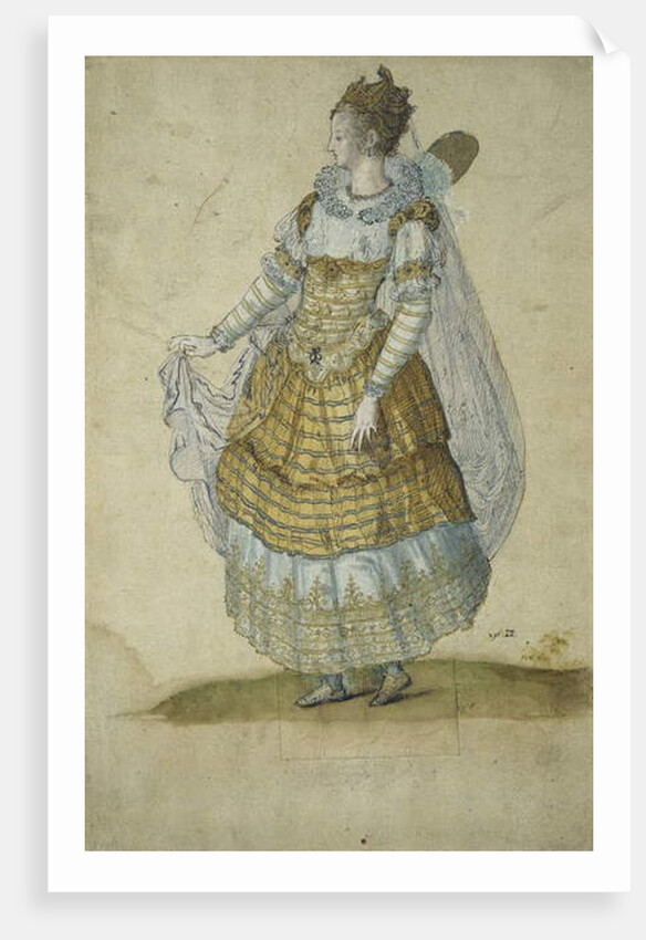 Winged masquer by Inigo Jones