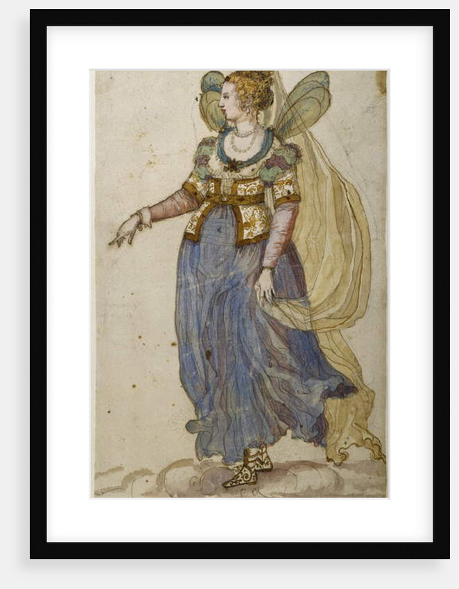 Lady masquer by Inigo Jones