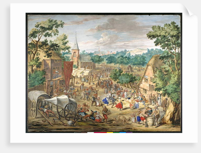A Kermesse by Jan Brueghel