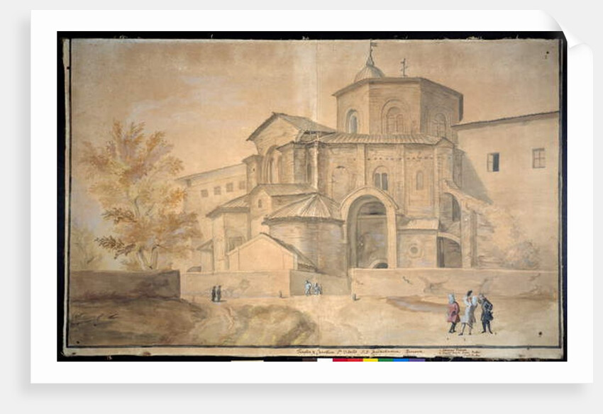 Basilica di San Vitale, Ravenna by Gaspar van Wittel