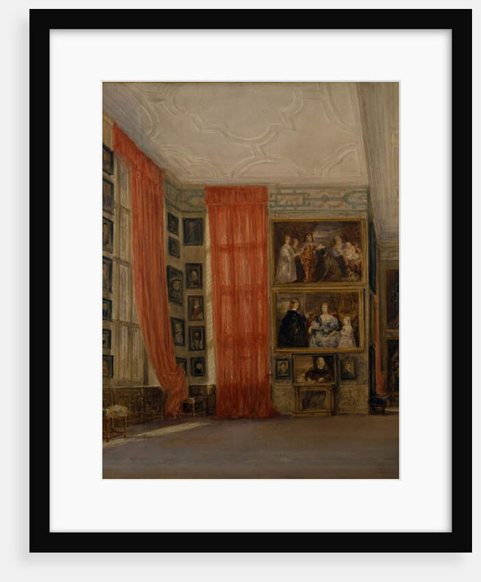 The Long Gallery at Hardwick by David Cox