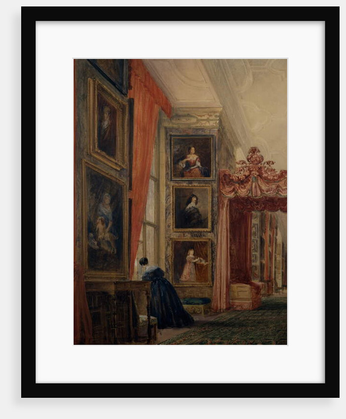 The Long Gallery at Hardwick by David Cox