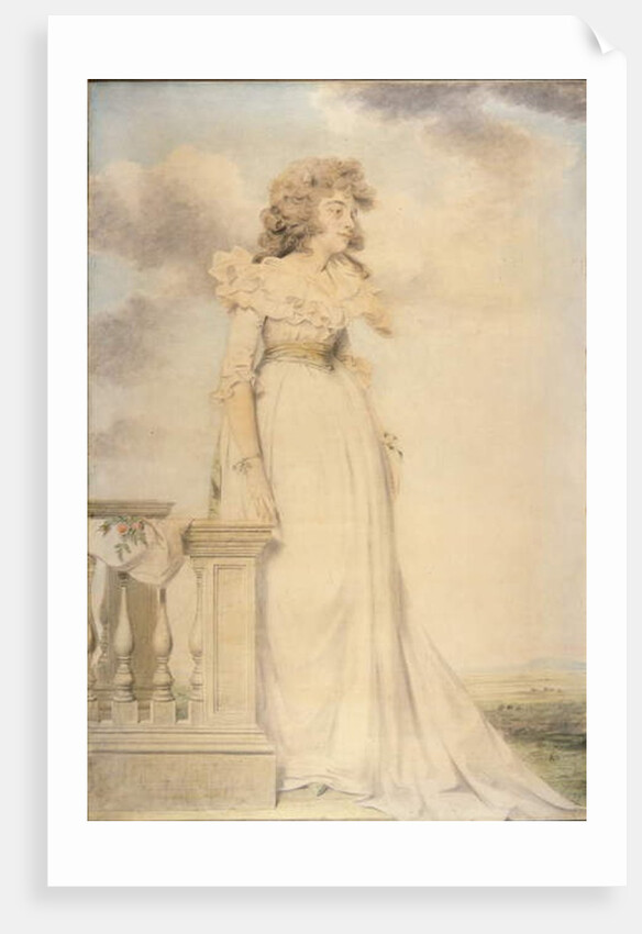 Portrait of Georgiana, Duchess of Devonshire by John Downman