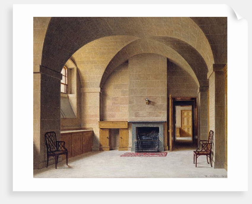 Butler's Pantry at Chatsworth House, 1827 by William Henry Hunt