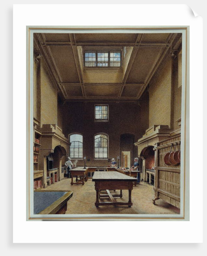The Kitchen at Chatsworth, c.1830 by William Henry Hunt