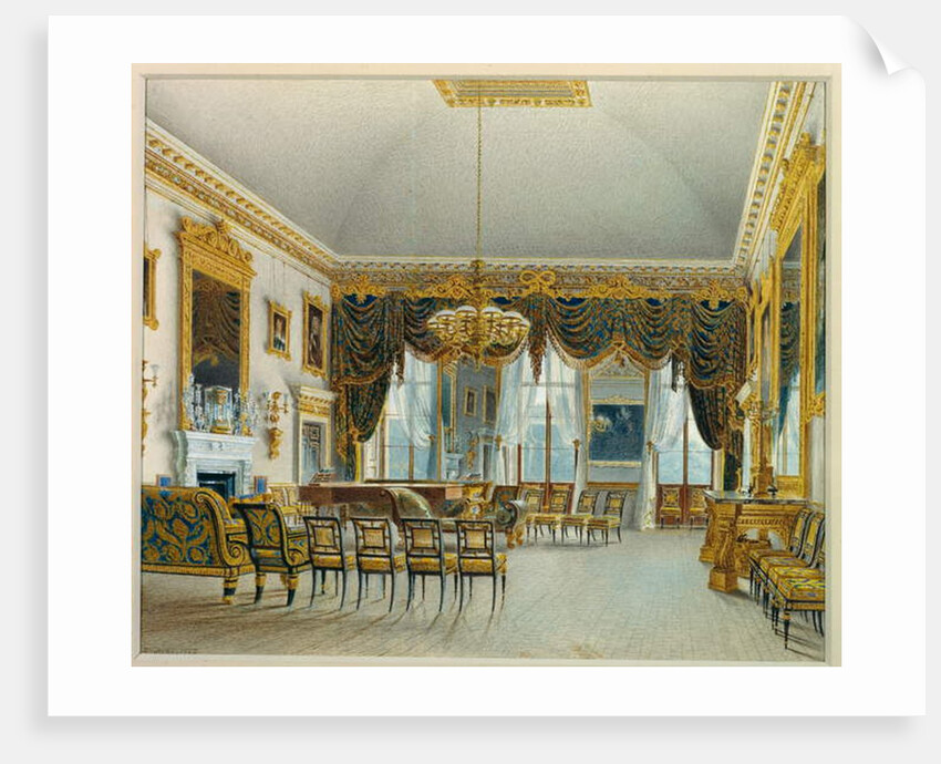 The Saloon, Devonshire House by William Henry Hunt
