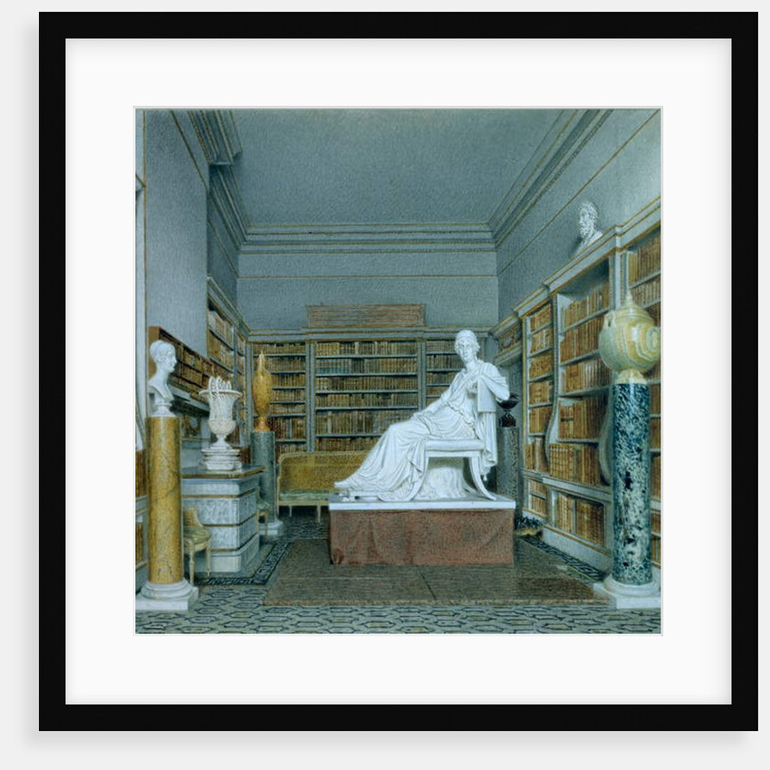 The Old Library, Chatsworth by William Henry Hunt