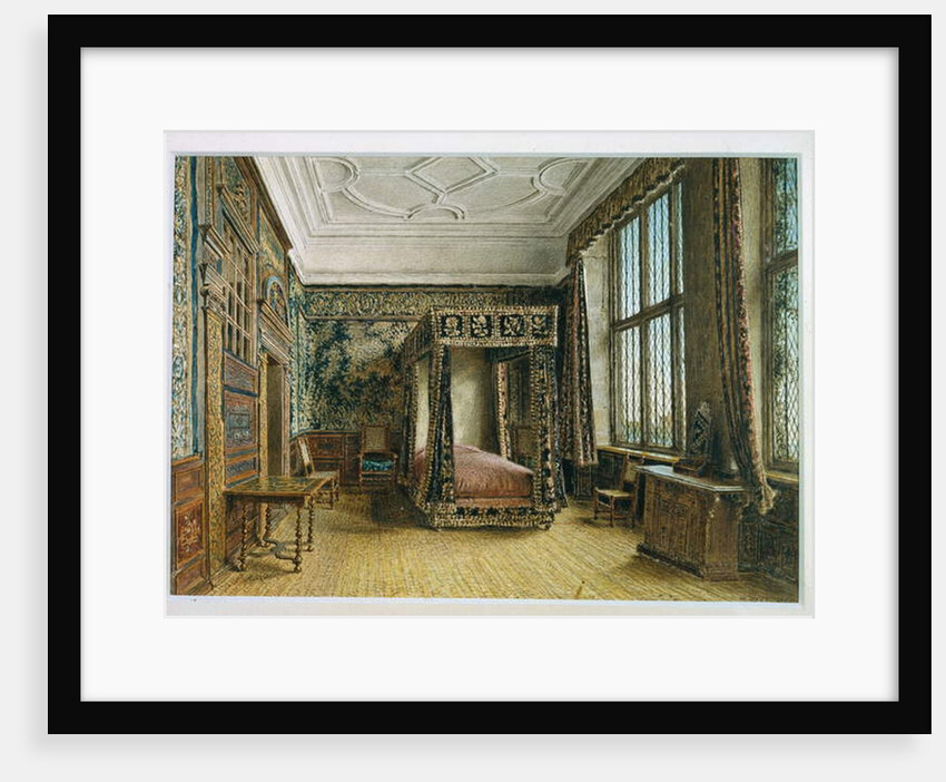 Mary, Queen of Scots' Room at Hardwick, 1820s by William Henry Hunt