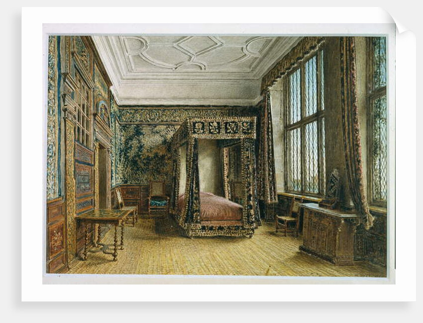 Mary, Queen of Scots' Room at Hardwick, 1820s by William Henry Hunt