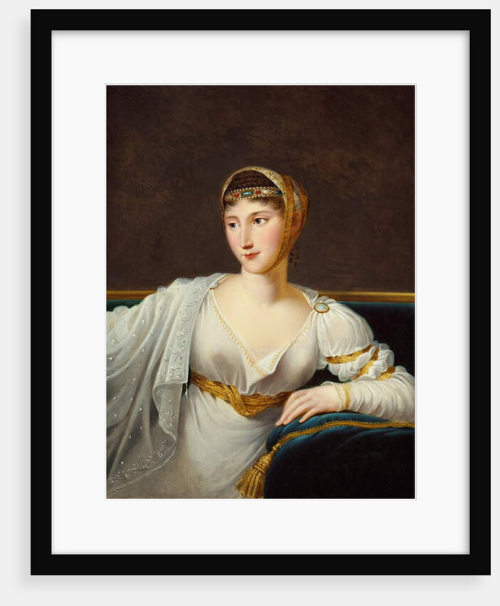 Portrait of Princess Pauline Borghese, wife of General Leclerc by Robert Lefevre