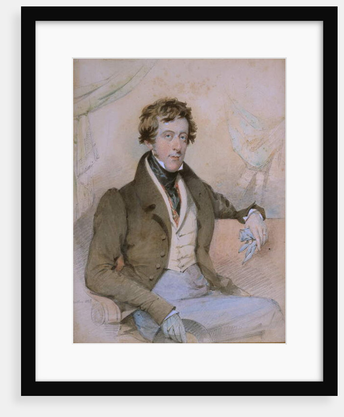 Portrait of William Spencer, 6th Duke of Devonshire, 1828 by Octavius Oakley