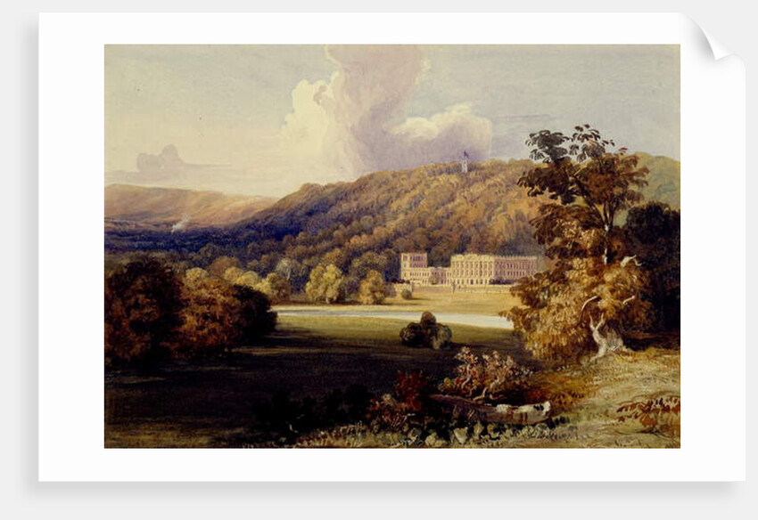 View of Chatsworth by Samuel A. Rayner