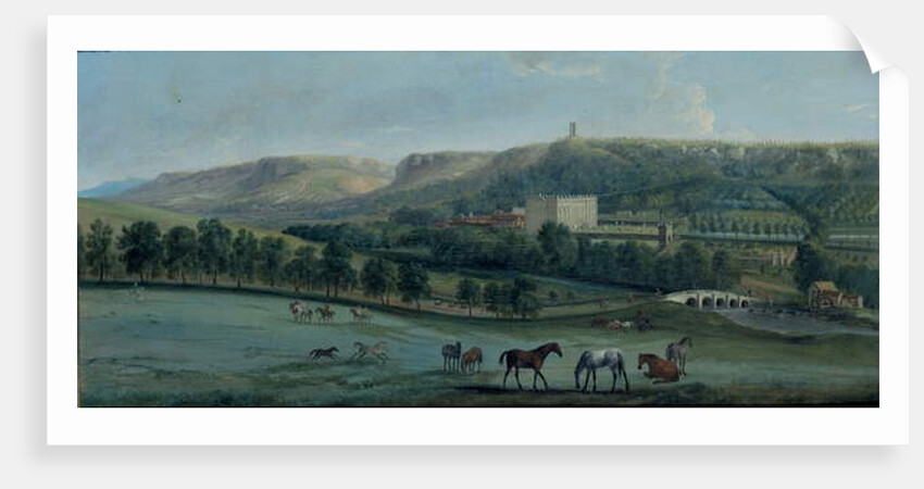 A view of Chatsworth from the south-west by Peter Tillemans
