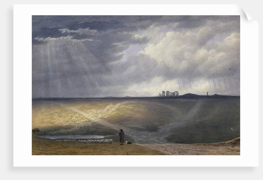 View of Stonehenge by William Turner