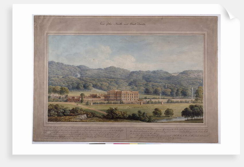 Chatsworth House, 1818 by Jeffry Wyatville